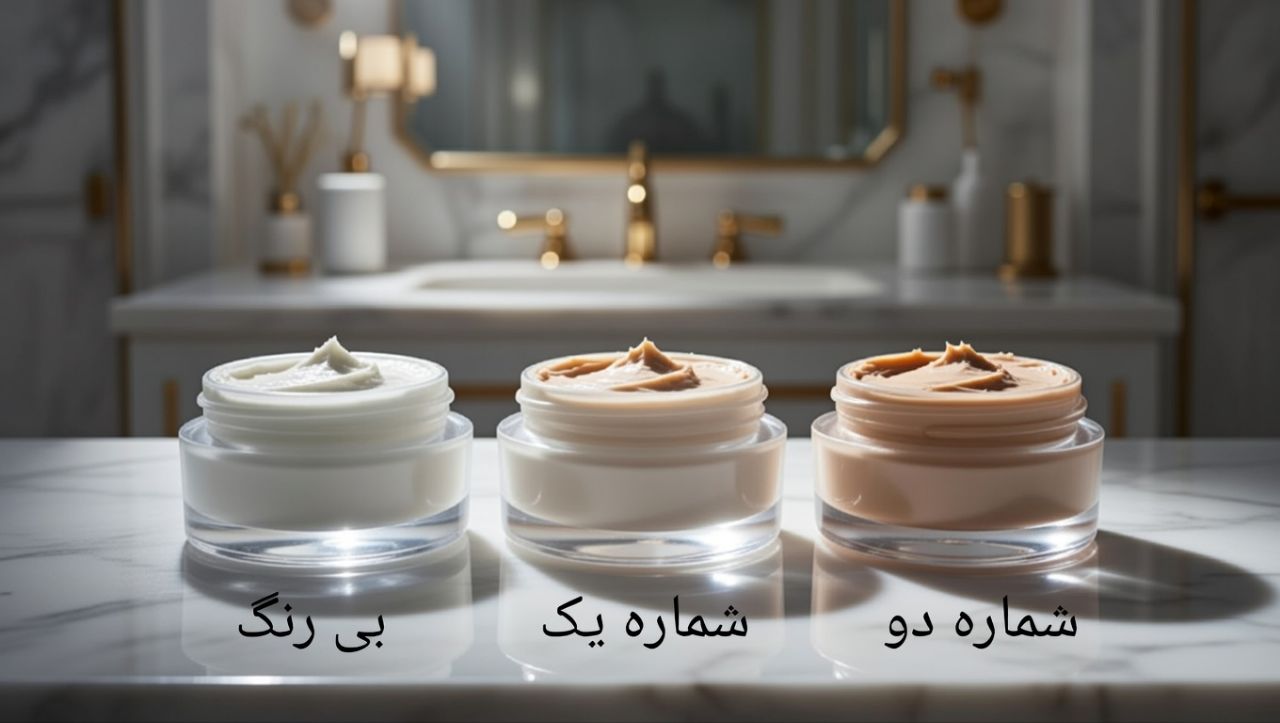 کرم ضدآفتاب در سه رنگ